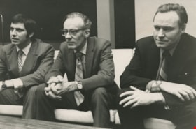 Three of Burnaby's Mayors, 1971, published December 7, 1991 thumbnail