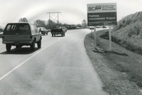 Highway Improvement Project signage, [1972] thumbnail