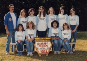 Burnaby Caribou Girls Softball, 1982 thumbnail