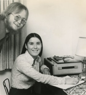 Dave and Cathy Stramoen, 1977 thumbnail