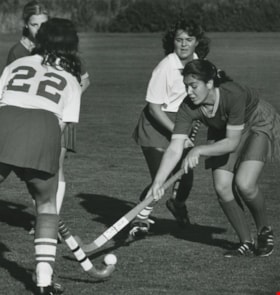 Women's field hockey game, October 14, 1981 thumbnail