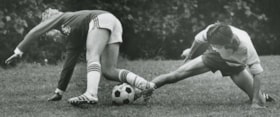 Men's soccer game, October 15, 1981 thumbnail