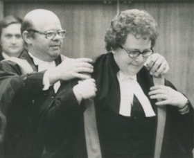 Provincial Court Judge Dolores Holmes, 1975, published October 1, 1975 thumbnail