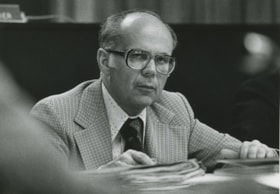 Municipal Clerk James Hudson, 1980 thumbnail