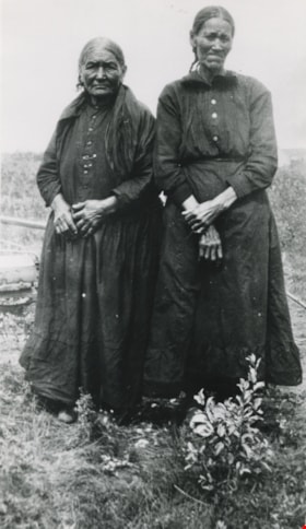 Mary DeGuerre's mother and aunt, 1920, copied in 1979 thumbnail