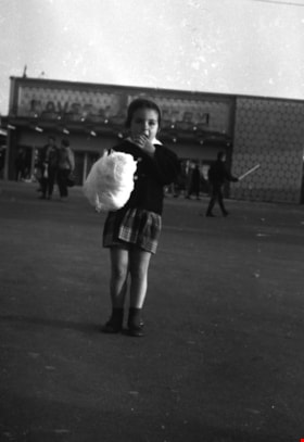 Wendy Jonhston at the Pacific National Exhibition, 1964 thumbnail