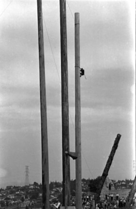 Pacific National Exhibition loggers, 1967 thumbnail