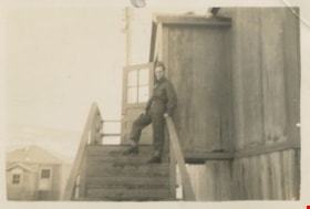 John on the steps, [1941] thumbnail
