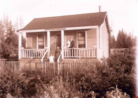 Standing on the porch, [between 1910 and 1914] thumbnail