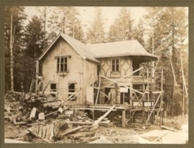George Searby Buxton in front of house, [1911] (date of original), digitized 2010 thumbnail