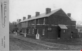 Brick Houses under Construction, [between 1899 and 1910] thumbnail