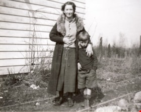 Margaret and her brother Jackie, [between 1933 and 1940] (date of original), copied 2011 thumbnail