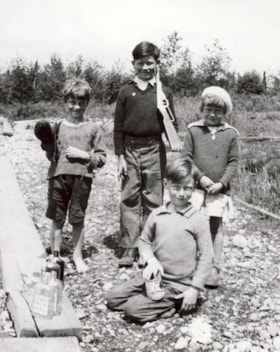 Martin boys and friends, [between 1933 and 1940] (date of original), copied 2011 thumbnail