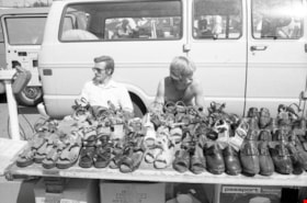 Swap meet sandals and shoes, 1978 thumbnail