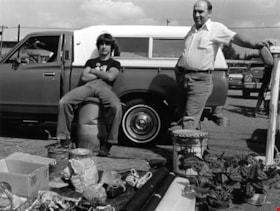 Paint tins and potted plants, 1978 thumbnail