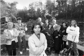 Residents involved in protesting tree removal, October 8, 1995 thumbnail