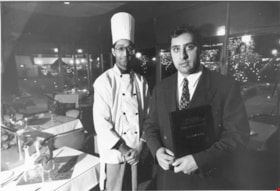 Chef James with Roberto Coltura, November 22, 1995 thumbnail