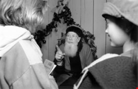 Father Christmas at Burnaby Village Museum, December 3, 1995 thumbnail
