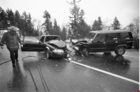 Car accident, December, 1995 thumbnail