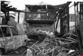 Fire damaged home, January 10, 1996 thumbnail