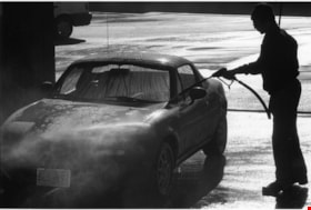 Man washing a car, February 4, 1996 thumbnail