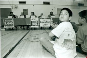 Candidate meeting at Lochdale Elementary School, May 26, 1996 thumbnail