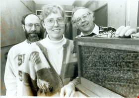 Dr. Mark Winston, Erika Plettner and Dr. Keith Slessor, June 16, 1996 thumbnail