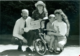 Brittany Reilander, Cindy Reilander, Cyle Reilander and David Beattie, July 28, 1996 thumbnail