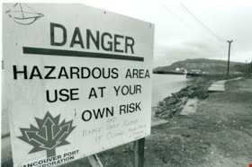 Sign at Berry Point, August 11, 1996 thumbnail