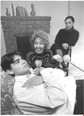 Rob Hutchinson, Naomi Chippendale and Vanesa Engdahl, December 1, 1996 thumbnail