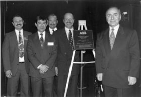 Paul Kefalas, Don Hanton, Francis da Costa, Peter Backstrom, and Greg Janigan, April 16, 1997 thumbnail