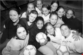 New Westminster Hyacks girls soccer team, June 4, 1997 thumbnail