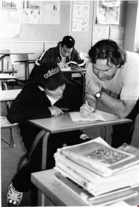 Teacher and Students, [between 1995 and 1998] thumbnail