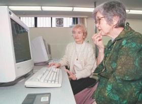 Computers in Burnaby Public Library, [2001] thumbnail