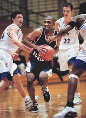 Simon Fraser University basketball game, [2001] thumbnail