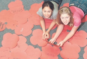 Remembrance Day preparation at Alpha Secondary School, [2000] thumbnail