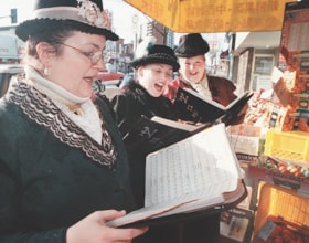 Carollers in Burnaby Heights, [2000] thumbnail