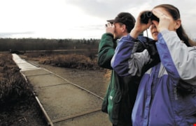 Bird watchers at Piper Pier, [2004] thumbnail