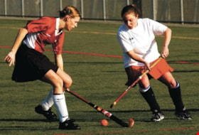 Simon Fraser University field hockey game, [2004] thumbnail