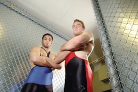 SFU and Douglas College wrestlers, [2003] thumbnail