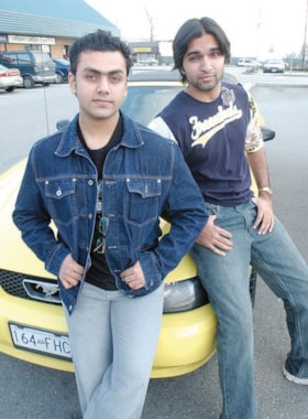 Filmmakers Daljit DJ Parmar and Kabir Shaukat, [2001] thumbnail