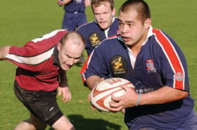 Simon Fraser University rugby game, [2005] thumbnail