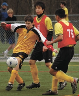 Wesburn Strikers U14 soccer game, [2004] thumbnail