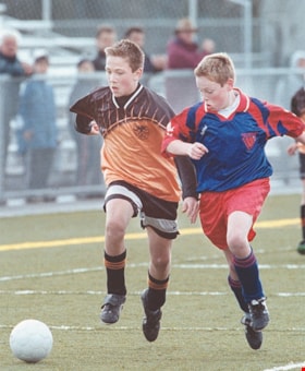 Under 13 Pioneer Cup Final soccer game, [2000] thumbnail