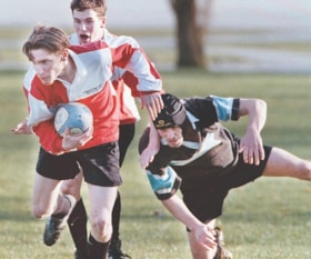 Burnaby high school rugby game, [2000] thumbnail