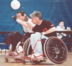 Wheelchair rugby game, [2000] thumbnail