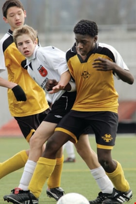 Wesburn and Cliff Avenue United U14 Gold soccer game, [2005] thumbnail