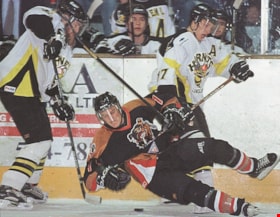 Burnaby Bulldogs playoff hockey game, [2001] thumbnail