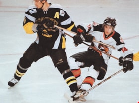 Burnaby Bulldogs BCHL Coast Conference hockey game, [2001] thumbnail