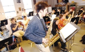 Burnaby South Musicfest rehearsals, [2003] thumbnail